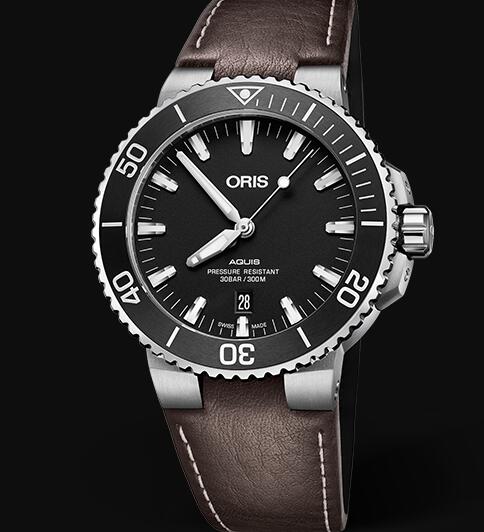 Review Oris Aquis Date 43.5mm Replica Watch 01 733 7730 4124-07 5 24 10EB